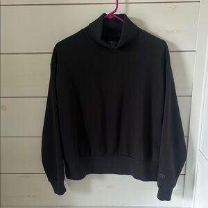 Calia small black turtleneck sweatshirt